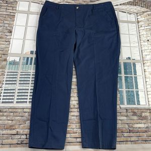 NWT Men’s BFA Classic Cotton & Polyester Blue Casual Pants (18W) FP23